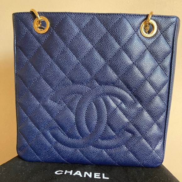 Chanel Petite Shopping Tote PST - Picture 1 of 13